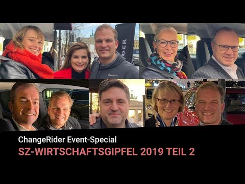 #42 ChangeRider-Special vom SZ-Wirtschaftsgipfel 2019 Teil 2