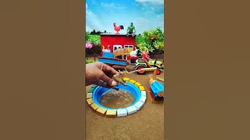 Diy how to make Mini water pump science project machine #diy #tractor #ytshorts