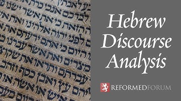 Hebrew Discourse Analysis