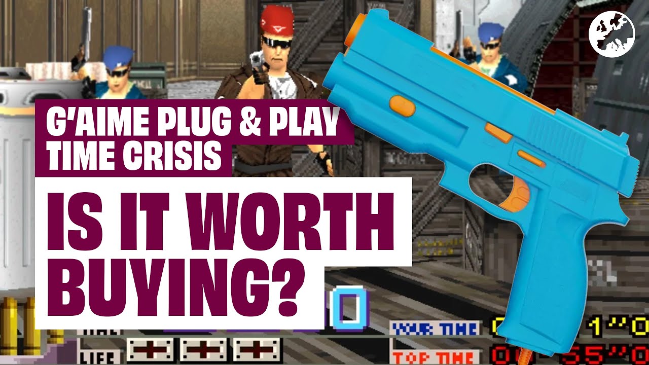 G'aime: Plug & Play TIME CRISIS Gun Gameplay - IS IT WORTH IT