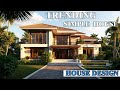 TROPICAL DREAMS COME TRUE WITH THESE Two Storey House Designs! 🏡🌿😍