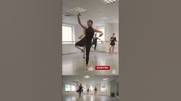 BALLET CLASSES ONLINE: Adagio - Au Milieu (at center) #balletclass #ballet