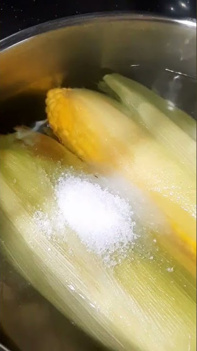 Jagung rebus ala pasar malam