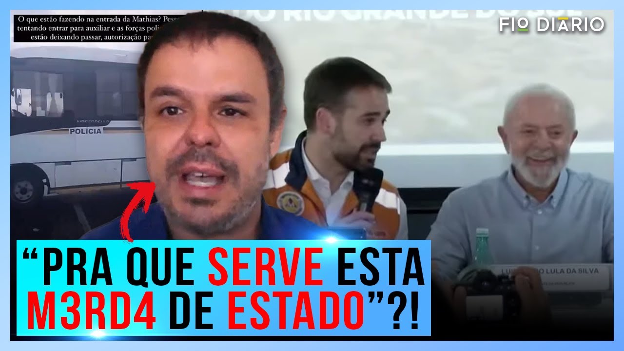 EXÉRCITO E ÓRGÃOS DO GOVERNO IMPEDEM AJUDAS E DOAÇÕES ÀS VÍTIMAS DAS CHUVAS NO RIO GRANDE DO SUL