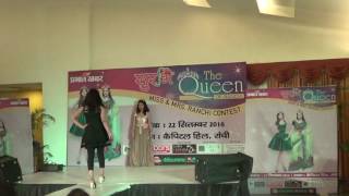 Indian Plus Model Pinky In Beauty Pageant Contest