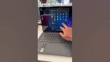 Thumbnail of Lenovo IdeaPad Flex5 core i7 #lenovo #laptop #intel #shorts