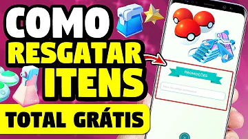 Como resgatar Código do Pokémon GO?
