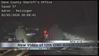 New Video of 12th OWI Arrest