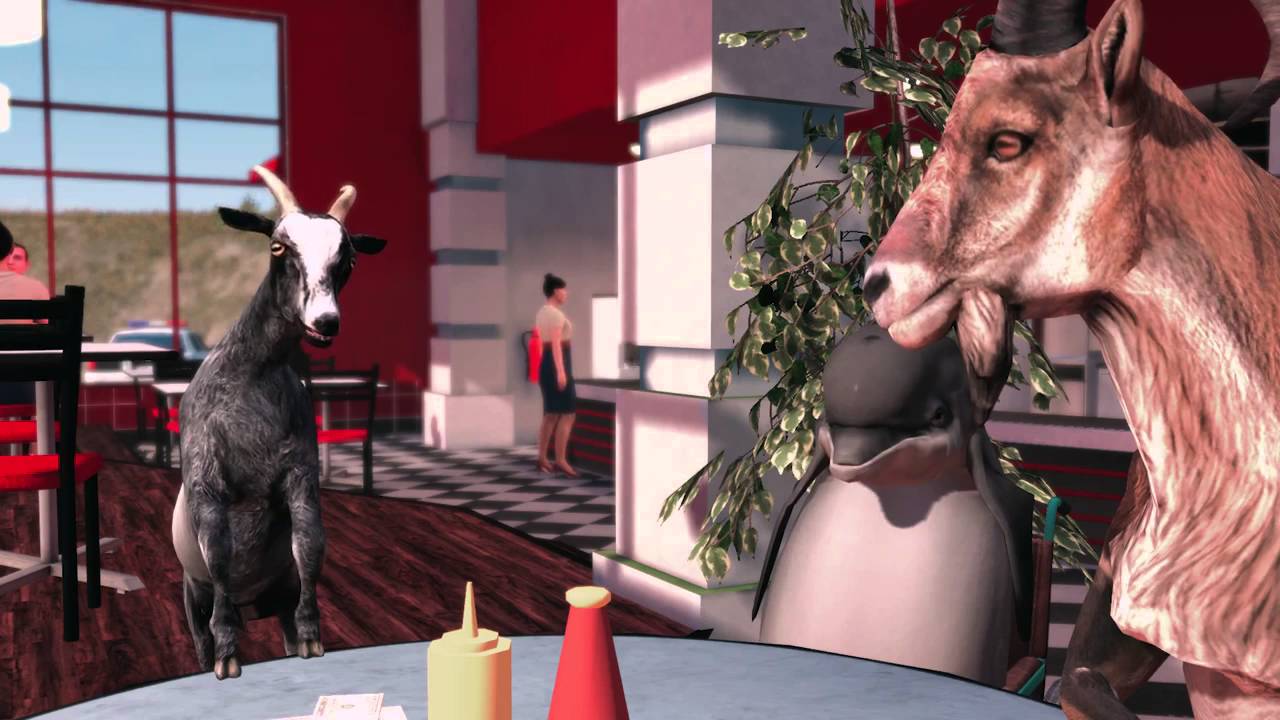 Goat Simulator — дополнение Super Secret