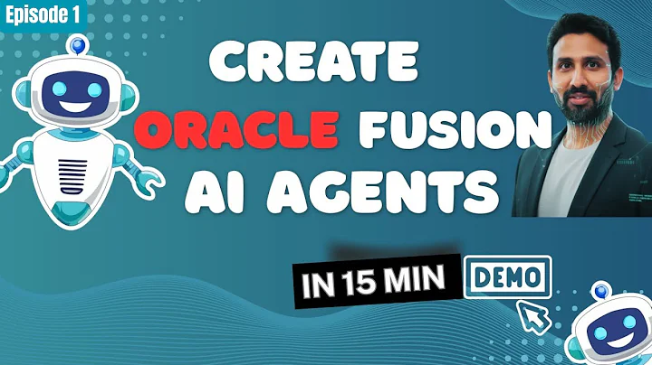 🎥Oracle Fusion AI Agents Tutorial | Step-by-Step Setup, Build & Publish in AI Agent Studio By Siva K
