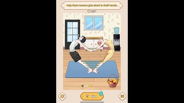 [Brain Puzzle Game] Tricky Quest Level 96- Help them remove glue stuck to their hands.