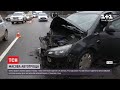 Масова автотроща: на трасі "Київ-Одеса" зіткнулися одразу 7 автівок
