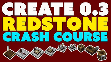 Minecraft Create 0.3 Mod Tutorial - Episode 1: Redstone