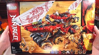 Pure build: LEGO Ninjago Land Bounty 70677 in real time
