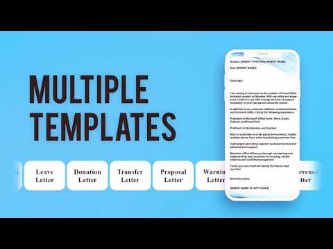 Letter Writing Templates