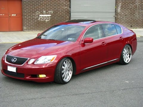 Красный хамелеон Lexus gs300
