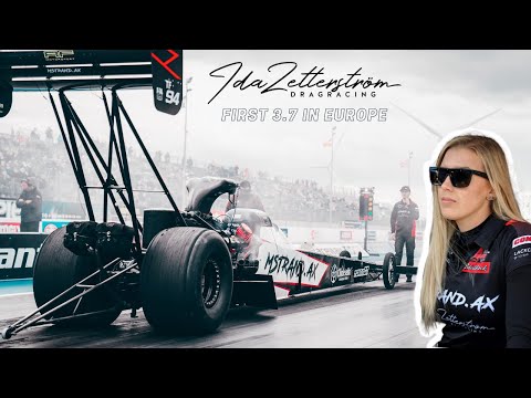 Europes FIRST 3.7 second Top Fuel pass - Ida Zetterström & RF Motorsport