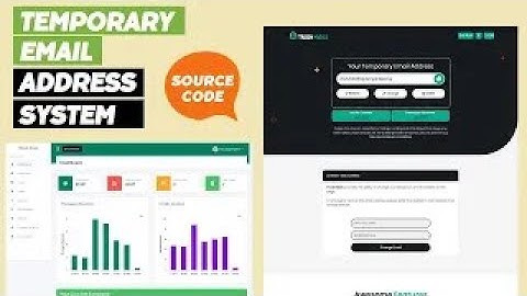 Trash Mails  Temporary Email Address System Email On Deck Clone In Php Source Code
