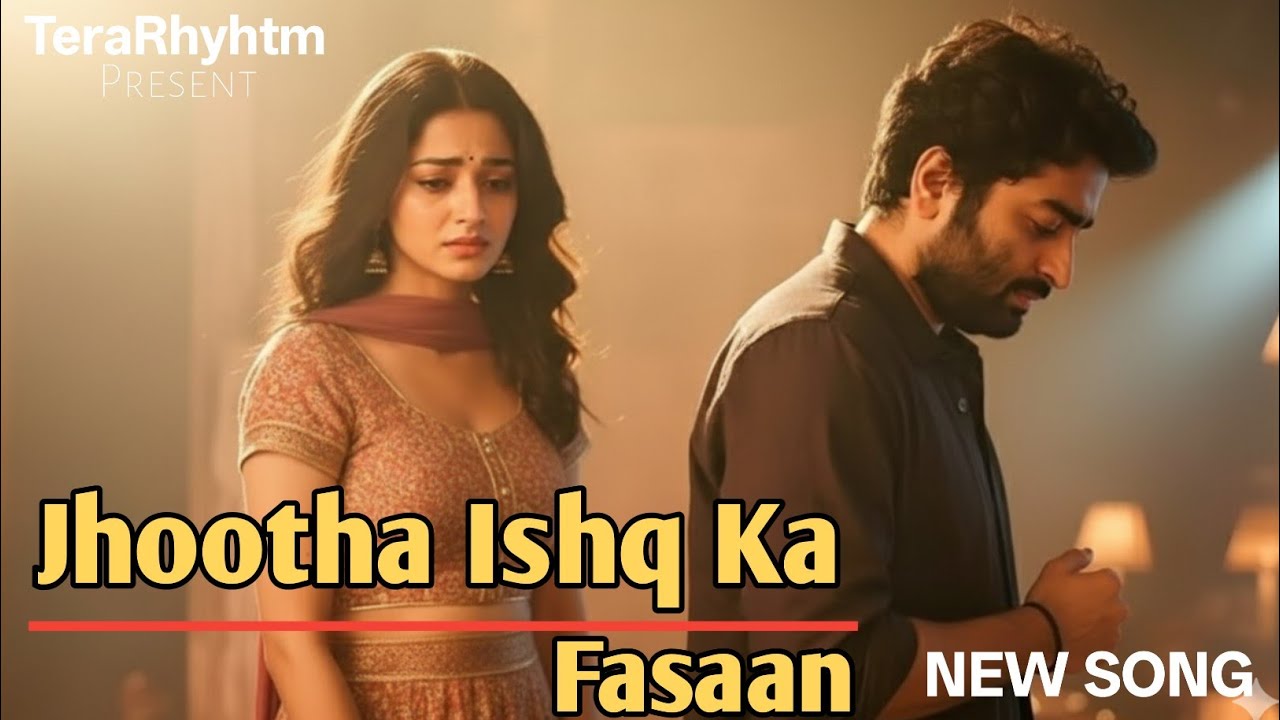 Jhootha Ishq Ka Fasaana | Heart Touching Sad Song 2025 |Arijit Singh Vibes | TeraRhyhtm