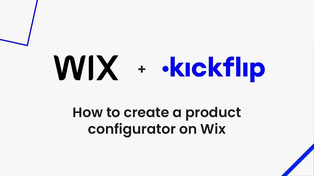 How to create a product configurator on Wix - YouTube