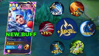 TOP GLOBAL ZILONG BEST MULTIPLE DAMAGE THAT CAN ONE SHOT 2025!!💀 ( INCREDIBLE DAMAGE )