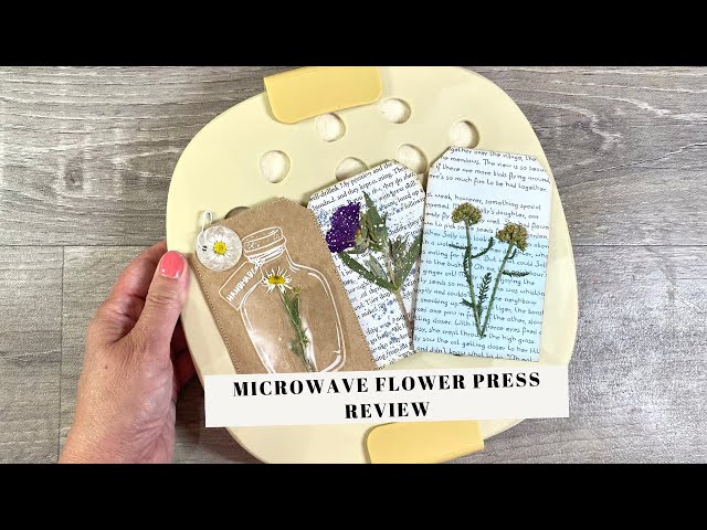 Microwave Flower Press