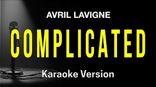 Complicated  Avril Lavigne karaoke Version