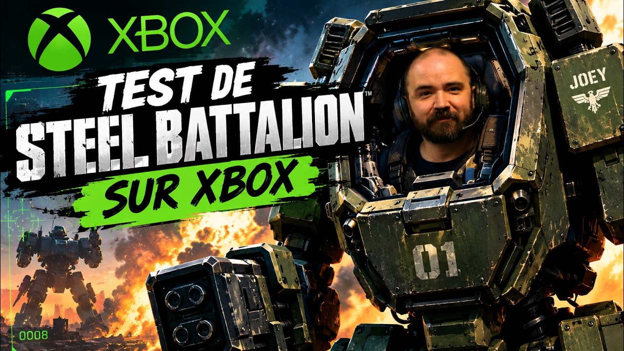 Découverte de Steel Batallion sur Xbox