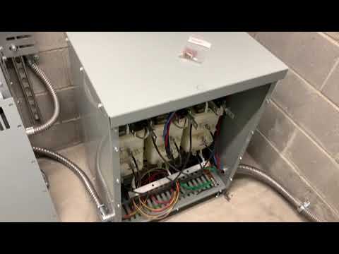 Today As An Electrician: 3 Phase Transformer Install (480 Volts)