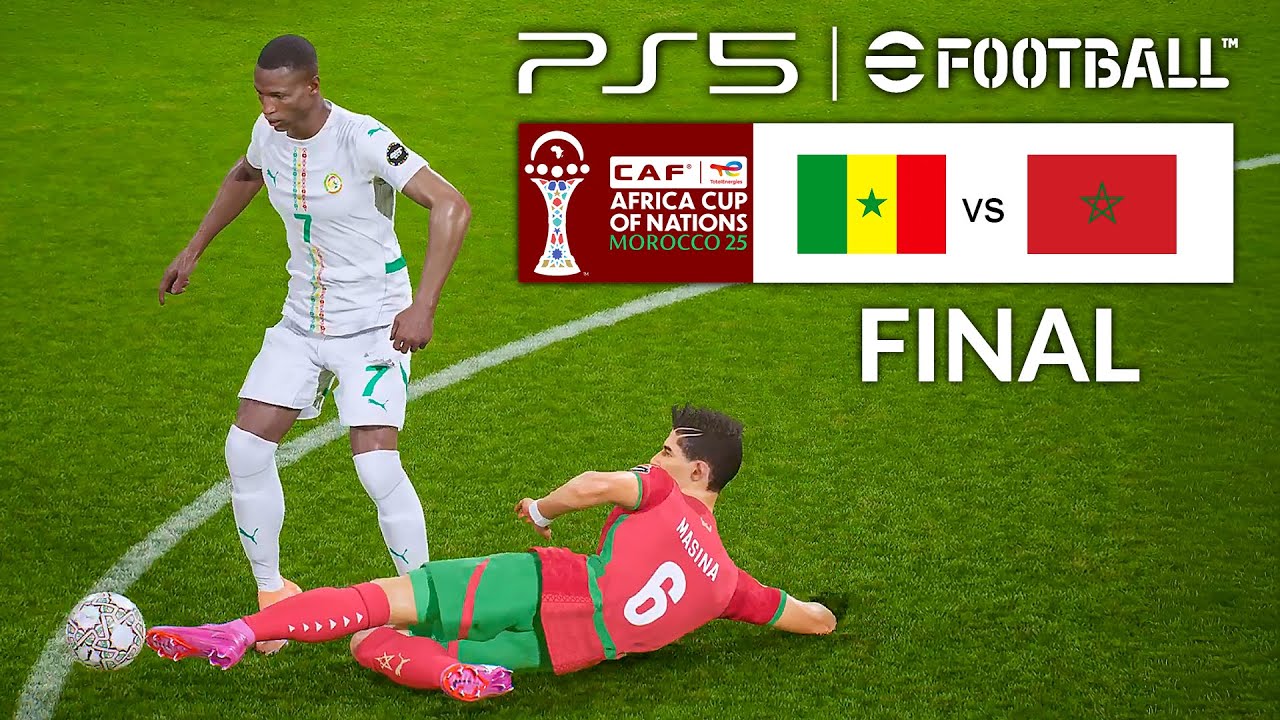 eFootball 2026 | Senegal vs Morocco - AFCON 2025 Final - Gameplay | PS5