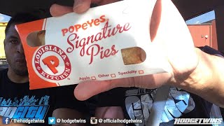 Popeyes Beer Can Fried Chicken Review @Hodgetwins