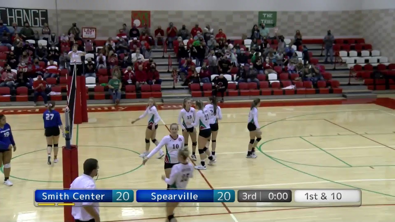 Smith Center Lady Red Vs. Spearville Lady Lancers 1st round State