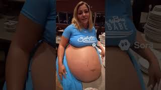 Woman Devours A Buffet Until Shes Kicked Out.