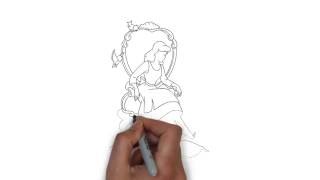 как нарисовать золушку,how to draw Cinderella,cómo dibujar Cenicienta,come disegnare Cenerentola(Нелюбимая дочь в семье [по имени действующего лица сказки Ш. Перро того же названия]. a girl in various traditional European..., 2016-11-12T22:11:57.000Z)