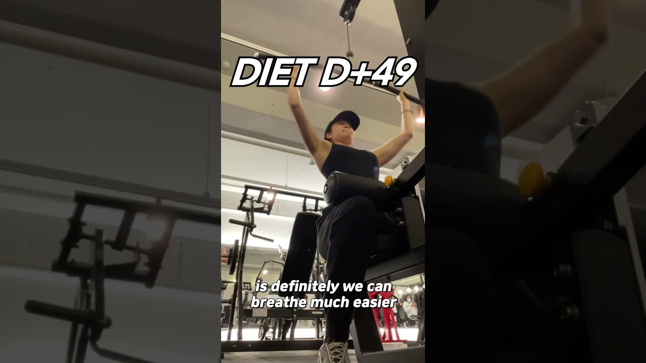 #DIET VLOG D+49 First no mask day at gym in Korea🇰🇷 #shorts #다이어트