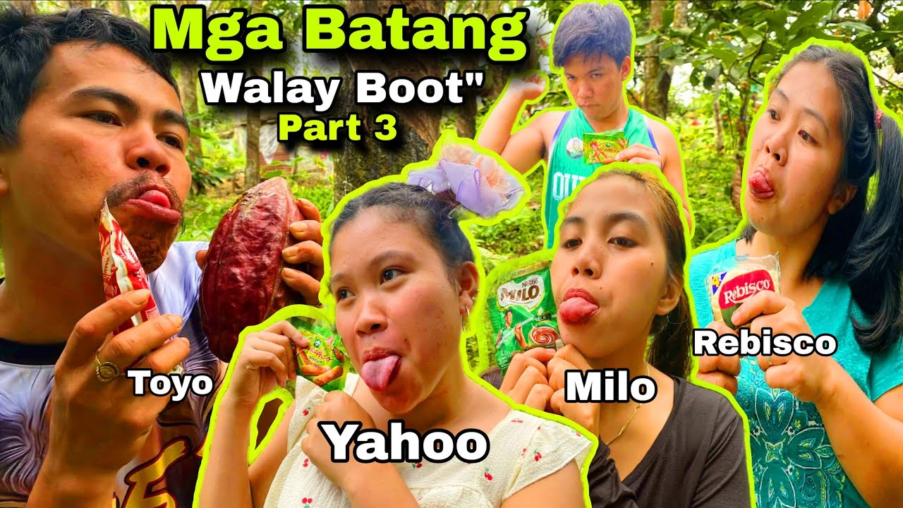 Mga Batang Walay boot “ Pahambugay ug makaon 🤣 Part 3
