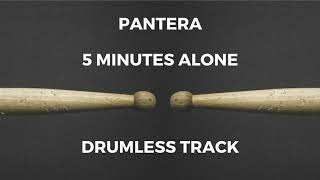 Pantera - 5 Minutes Alone (drumless)