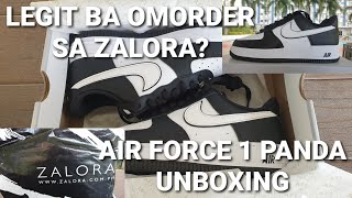 Legit Ba Sa Zalora Ang Mga Shoes? | Nike Air Force 1 Panda & Under Armour Curry One FloTro Unboxing