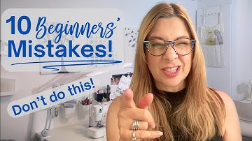 Top 10 Sewing Mistakes Beginners Make (And How to Fix Them!)