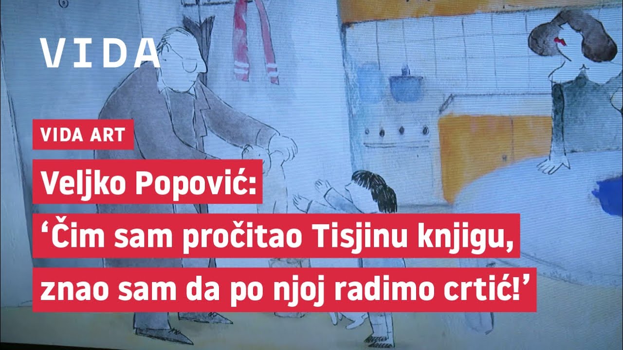 VIDA art - Crtić po Tisji Kljaković Braić 'lovi' Grand Prix Animafesta
