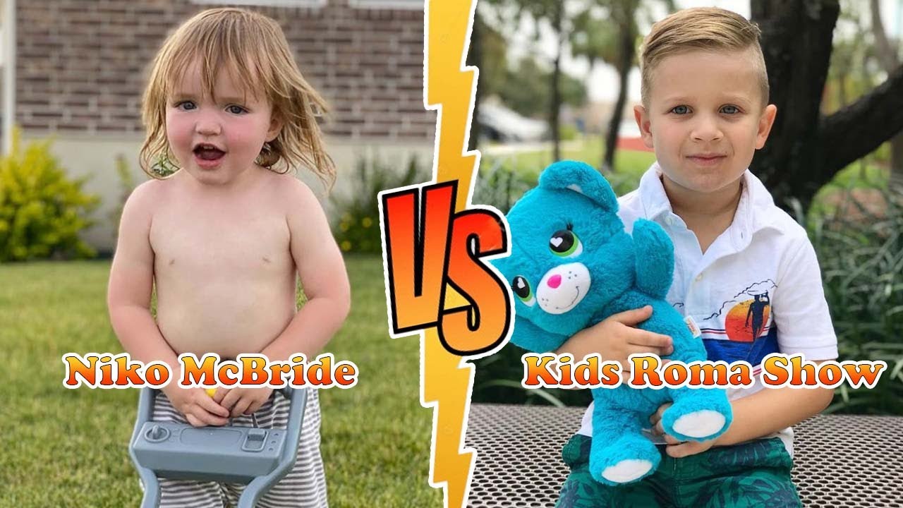 ⁣Kids Roma Show VS Niko McBride (Shonduras) Stunning Transformation ⭐ From Baby To Now