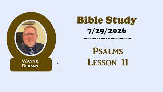Wednesday Bible Study 2026