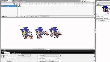 How I use Flash Part 2: Running Sprite and Motion Tween