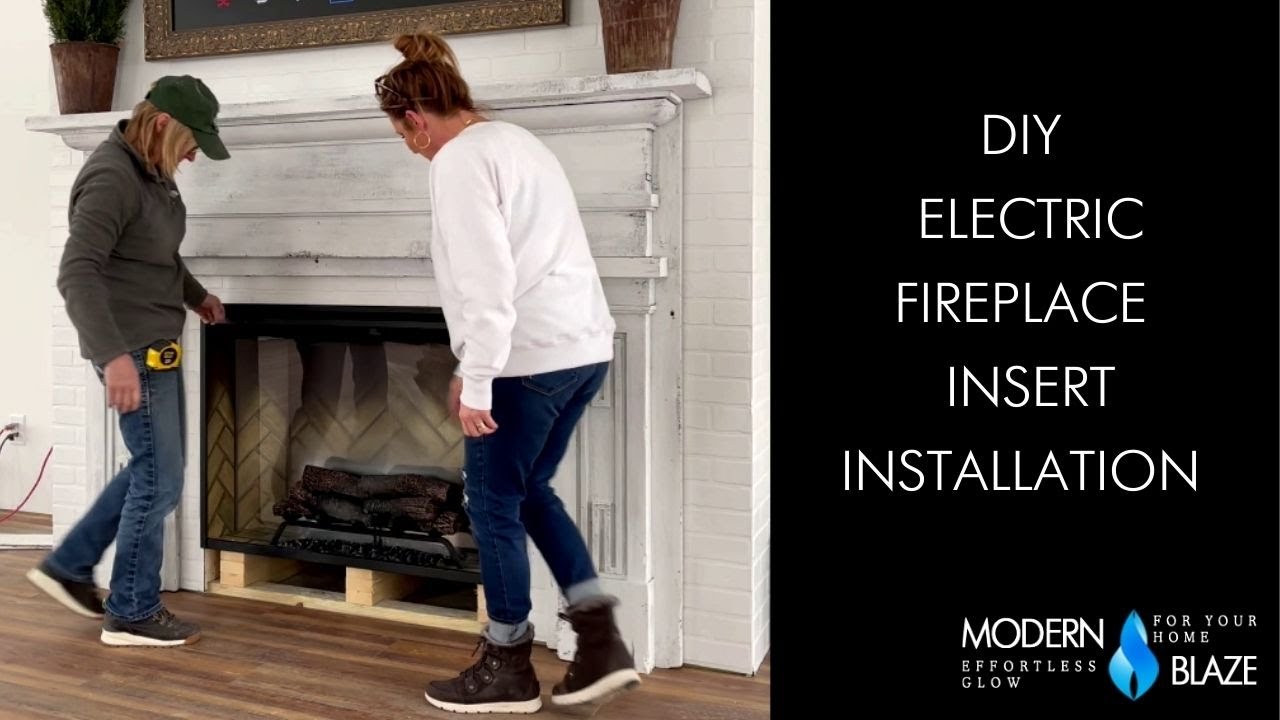 DIY Electric Fireplace Insert Installation By Deb And Danelle YouTube diy-electric-fireplace-insert-installation-by-deb-and-danelle-youtube