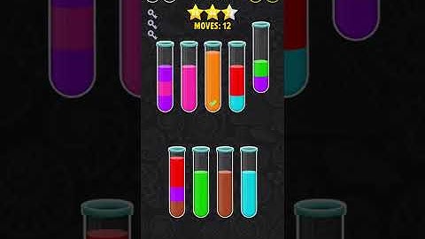 color water sort 3d level 11