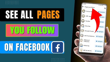How To See Pages i Follow On Facebook