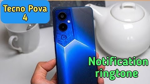 Notification Change In Tecno Pova 4, Ringtone Notification Change In Tecno Pova 4, Ringtone