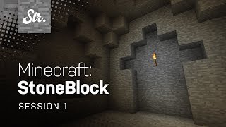 Minecraft: StoneBlock — The Beginning (w/ Jack Pattillo) — Session 1