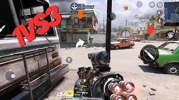 1 VS 3 DOWN | COD MOBILE GAMEPLAY