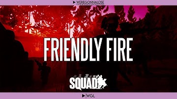 SQUAD Military Game Simulation - Team Killing Reactions - Grenade Coming In